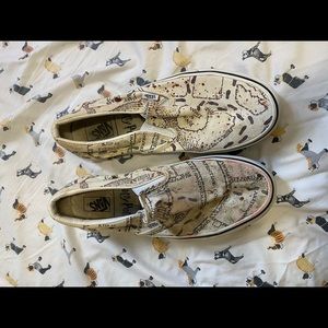 COPY - Vans x Harry Potter marauder’s map vans m9/w10.5